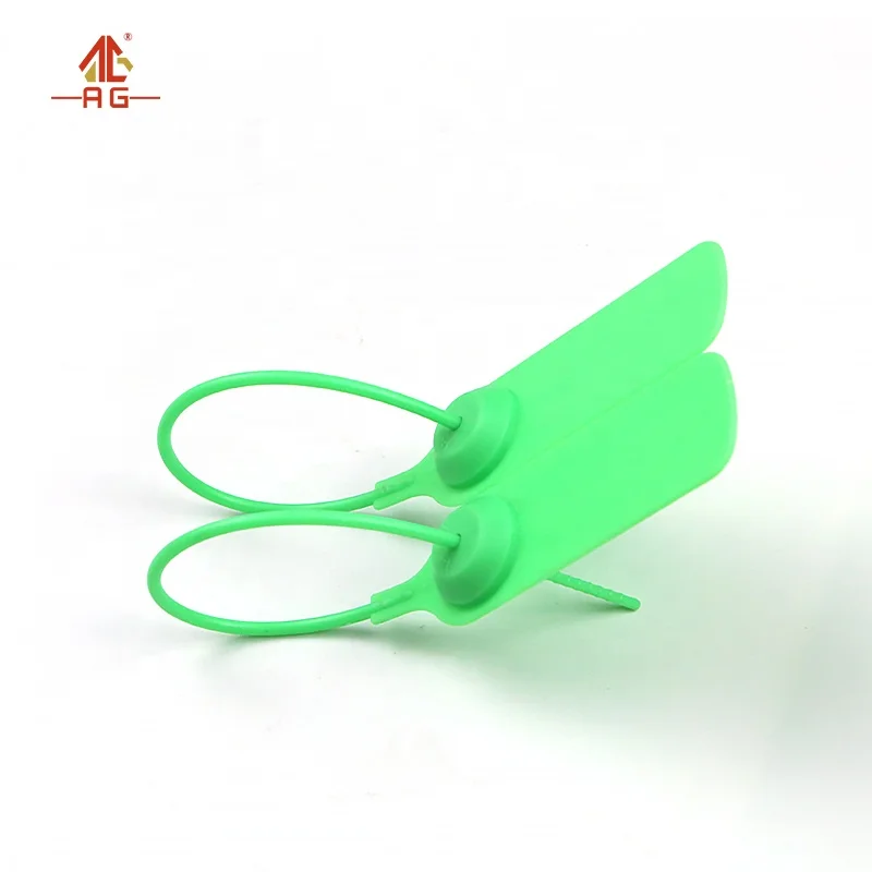 AG-K002 Indicative Seal Price Tag Security Plastic Pull Tight Seal for Trolleys