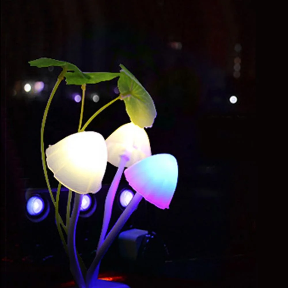 FY Creative led mushroom lamp colorful light control mushroom night lamp colorful luminous dream mushroom lamp
