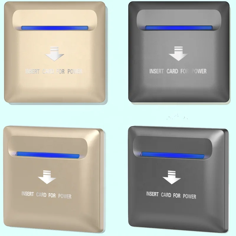 Высококачественный 86 мм квадратный смарт-ключ карта гостиничный энергосберегающий переключатель