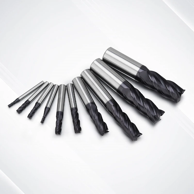 ZHY High Performance GeneralType Coated End Mill HRC55/58 Square End Mills