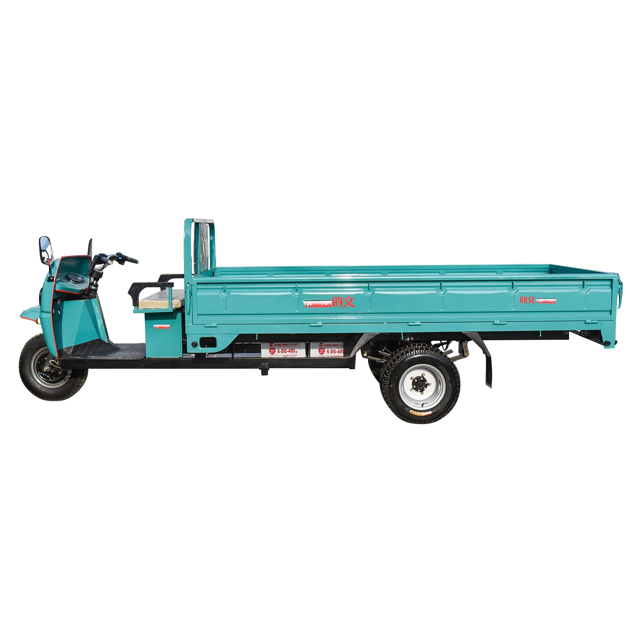 Five Wheel Trike Electric Powered Motorized 4kw load 2 ton For Farm Electric Truck Cargo Tricycle