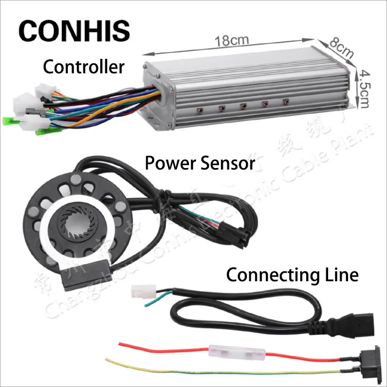 
48V 1000W CE Aluminum alloy black bicycle motor kit electric bicycle kit adult 26 inch front wheel 