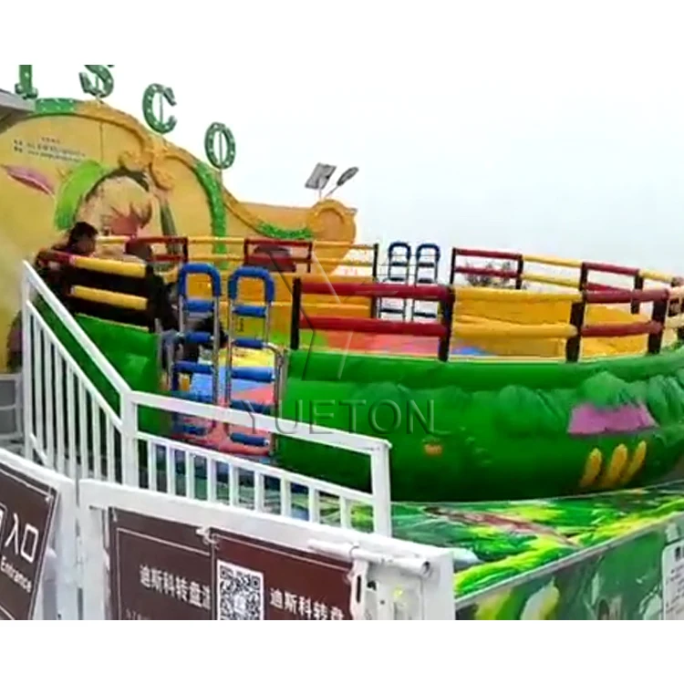 China Manufacturer Adult Theme Park Equipment Rides Amusement Disco Tagada Game Machine