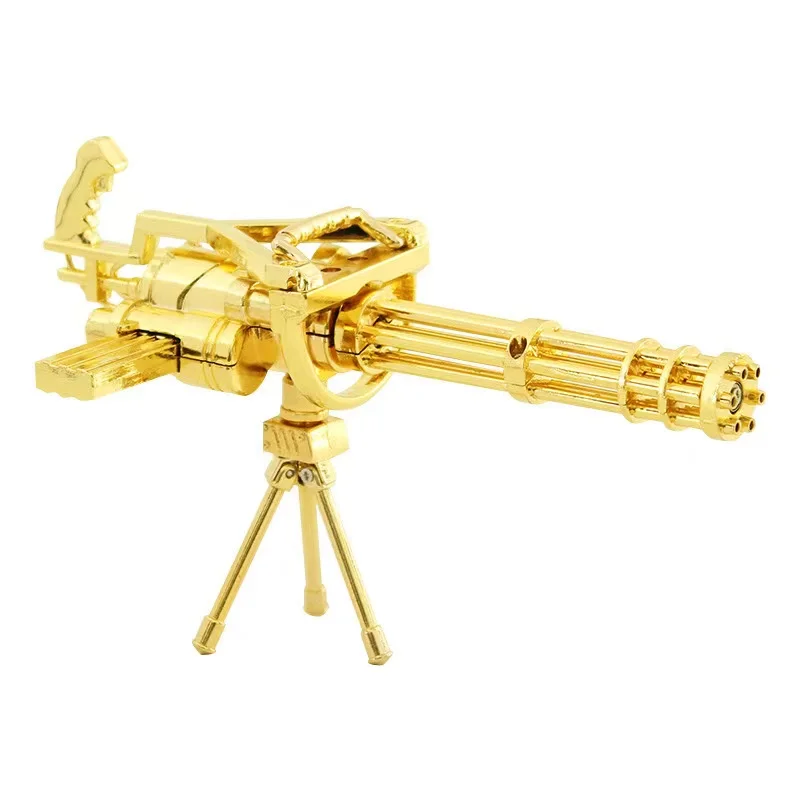 Gatling 50CM  Dual mode electric shooting Crystal pellet gun Hot sale Electric toy Outdoor water gun for children A barrage
