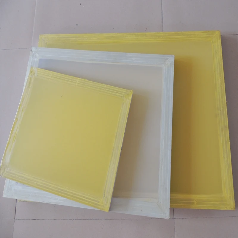 High Quality Custom Size Screen Printing Plate With Aluminum/wooden Frame