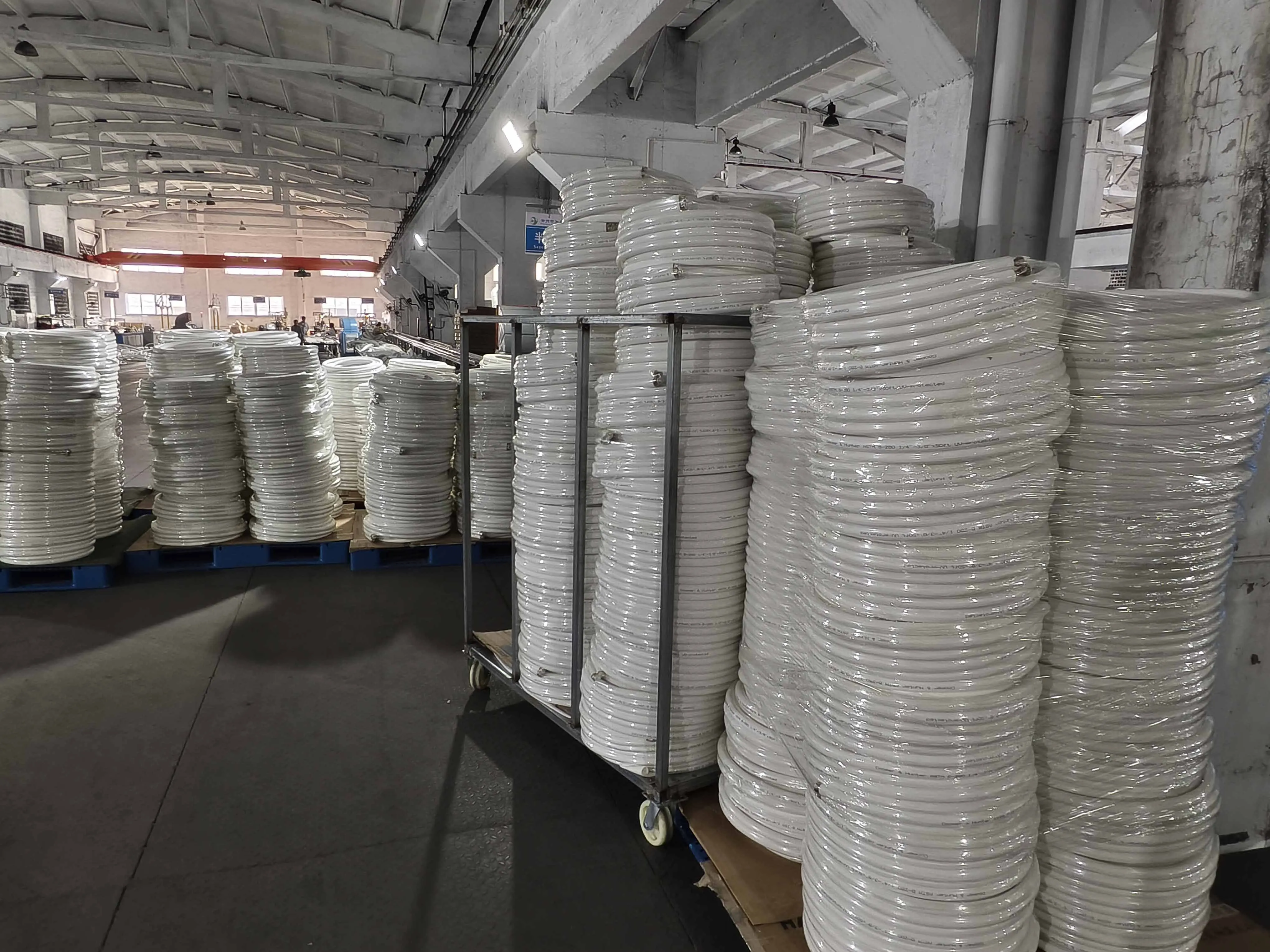 JH Manufacture 16Ft Split Line Set copper connection pipe insulated for auto gas Insulated Copper Coil Installation Kit For HVAC
