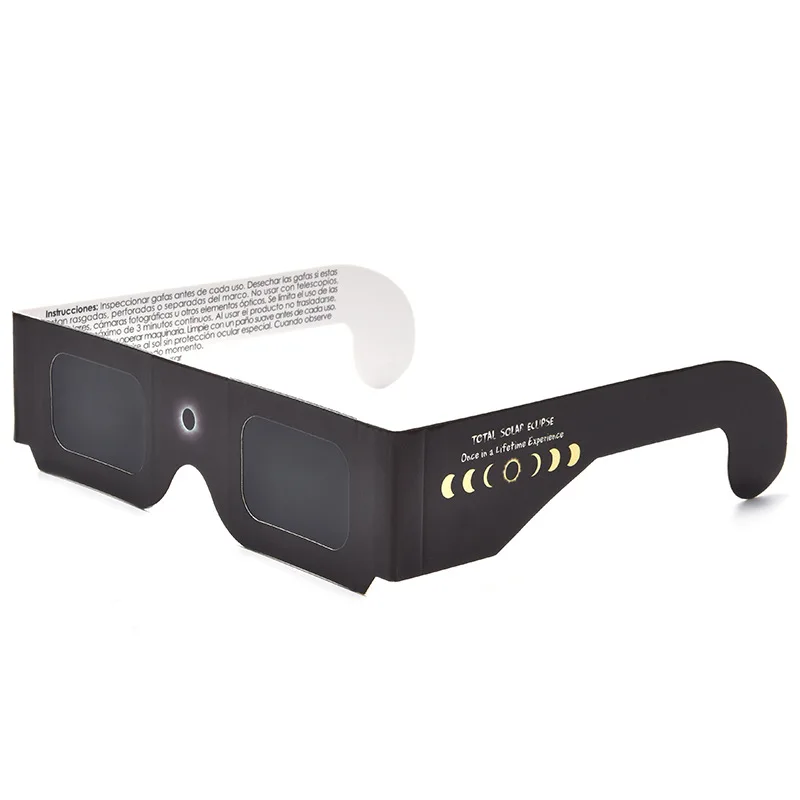 DOISYER IOS Certified Solar Eclipse Glasses Customized Solar Eclipse Viewing Plastic Glasses Solar Eclipse Glasses Wholesale