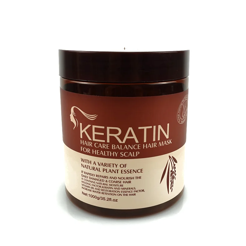 Private Label Naturalorganic Argan Oil Collagen Keratin Moisturizing Cream Hair Mask