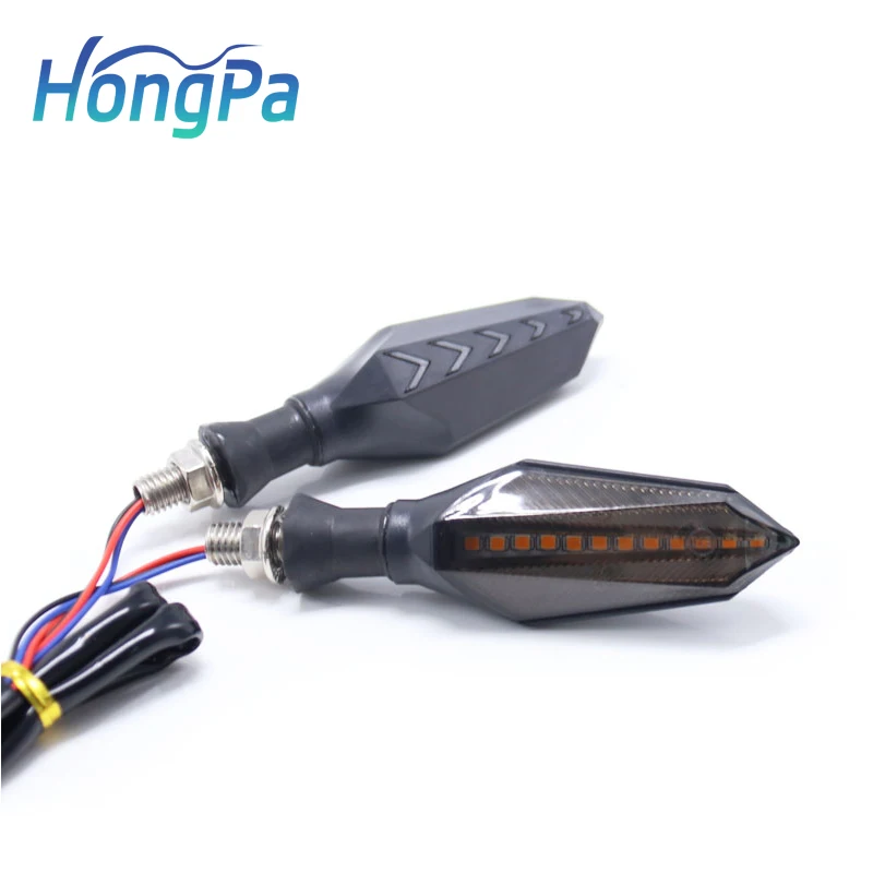 ABS turn light motorcycle led turn signals universal flexible led motorcycle turning signal for motorcycles