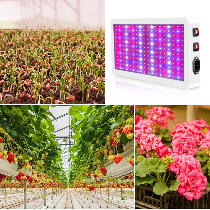 LED Grow Light 3000W Waterproof Phytolamp 2835 Leds Chip Phyto Growth Lamp 265V Full Spectrum Plant Lighting For Indoor Plant