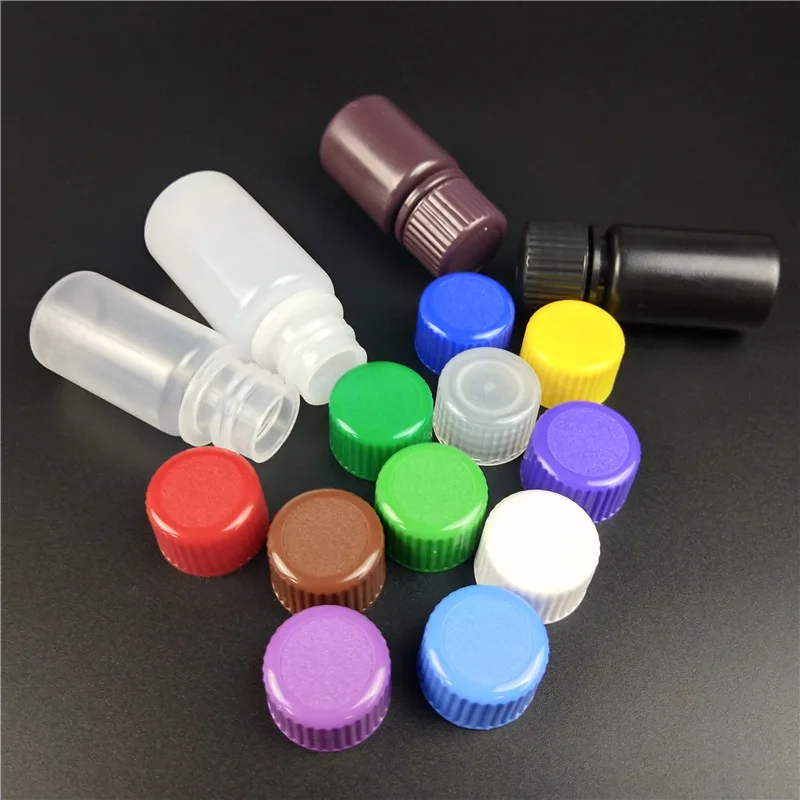 Laboratory Factory Chemical Resistant PP HDPE Scale Small Narrow Wide Mouth 4ml-1000ml Plastic  Reagent Bottle