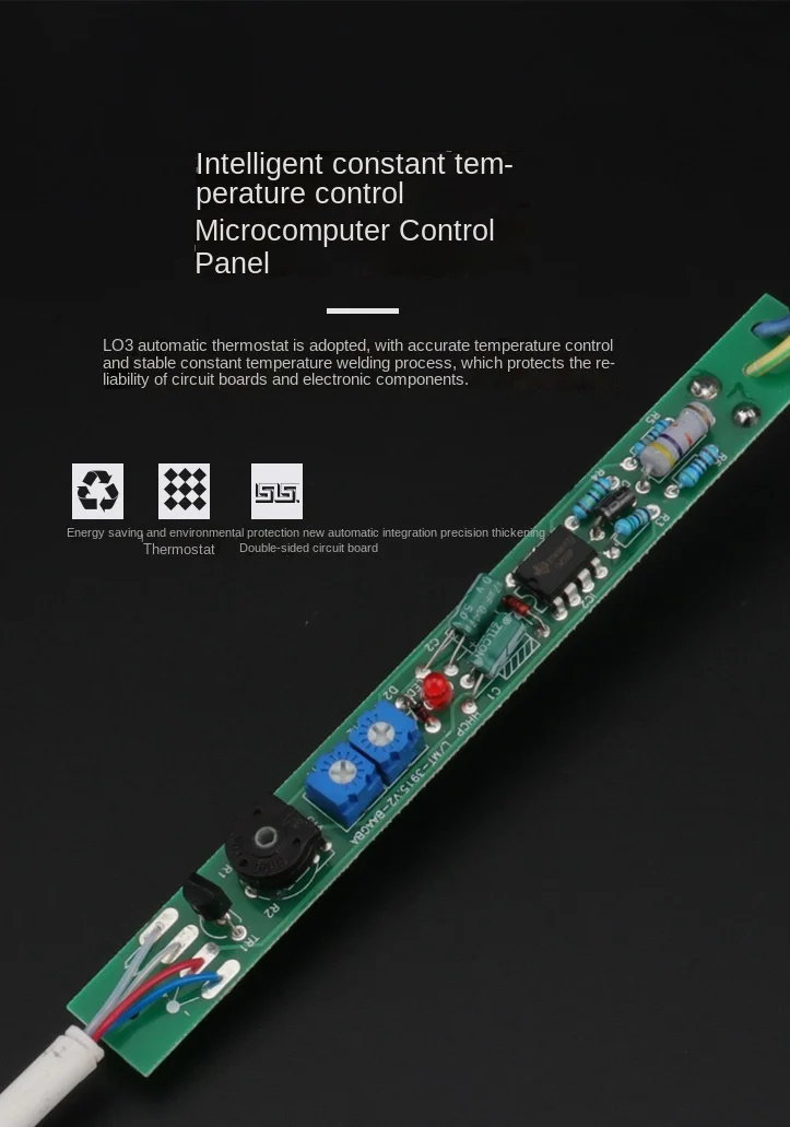 907 Thermostat electric soldering iron internal heated 60W Constant temperature soldering iron welding set