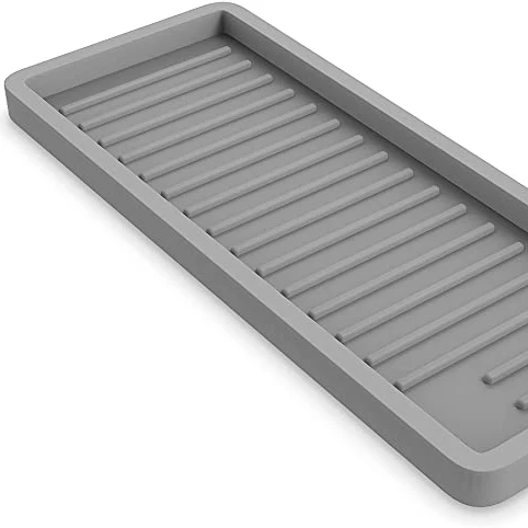 XH, изготовленный на заказ, из пищевого силикона, большой размер, кухонный органайзер, лоток, держатель губки