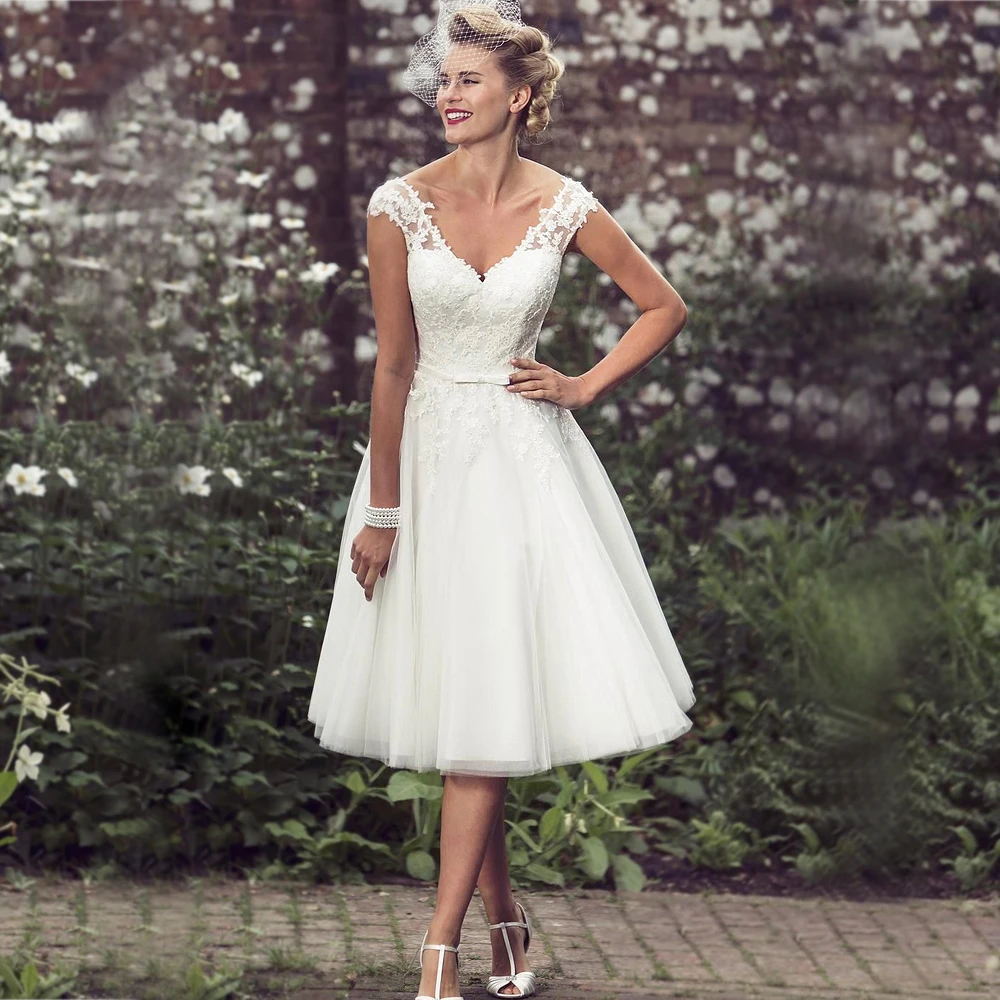 2019 short wedding dress with corset bridal wedding gown short wedding dress