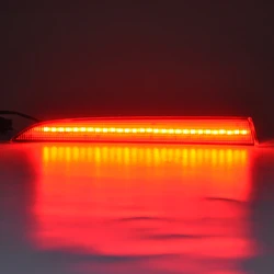 2X L+R OEM Fitting 12V 3W Red LED Rear Reflector Light Lamp For Chevy Camaro Traverse For Cadillac ATS XT5 For Pontiac G8