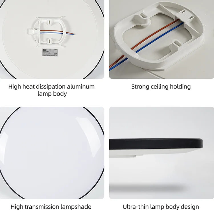 MELINZ High Quality Customized Install Round Square White 18W 25W 36W 72W LED Ceiling Panel Light