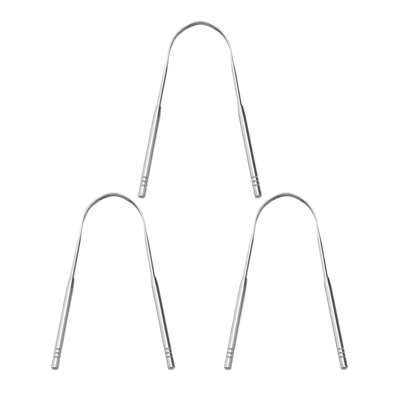 Hot Sales Tongue scraper stainless steel U Shape Cleaners Private Label Case With Handle Tongue Scraper Cleaner