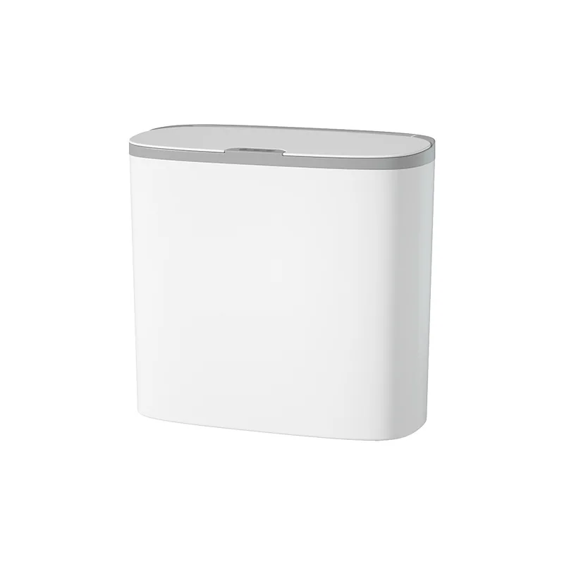 Wholesale 12L Smart Automatic Induction Trash Can Touchless Plastic Storage Bucket for Household Bathroom Waste Bin Management