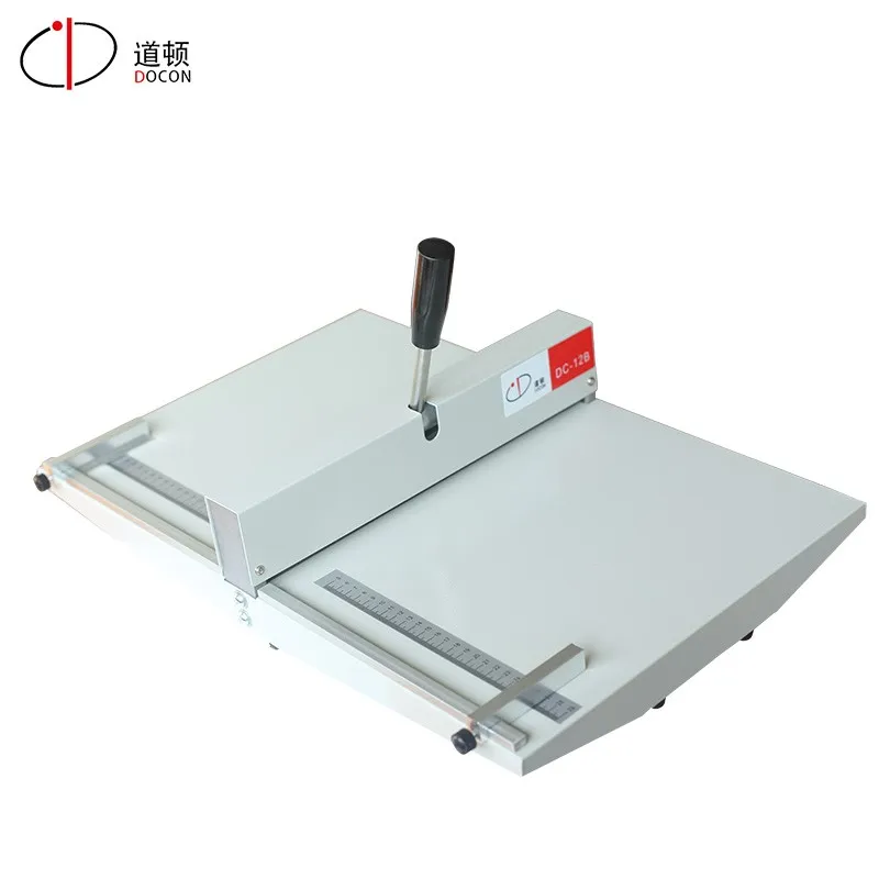 Hot Sale Manual Book Cover Creasing Machine for Office Equipment DC-12B