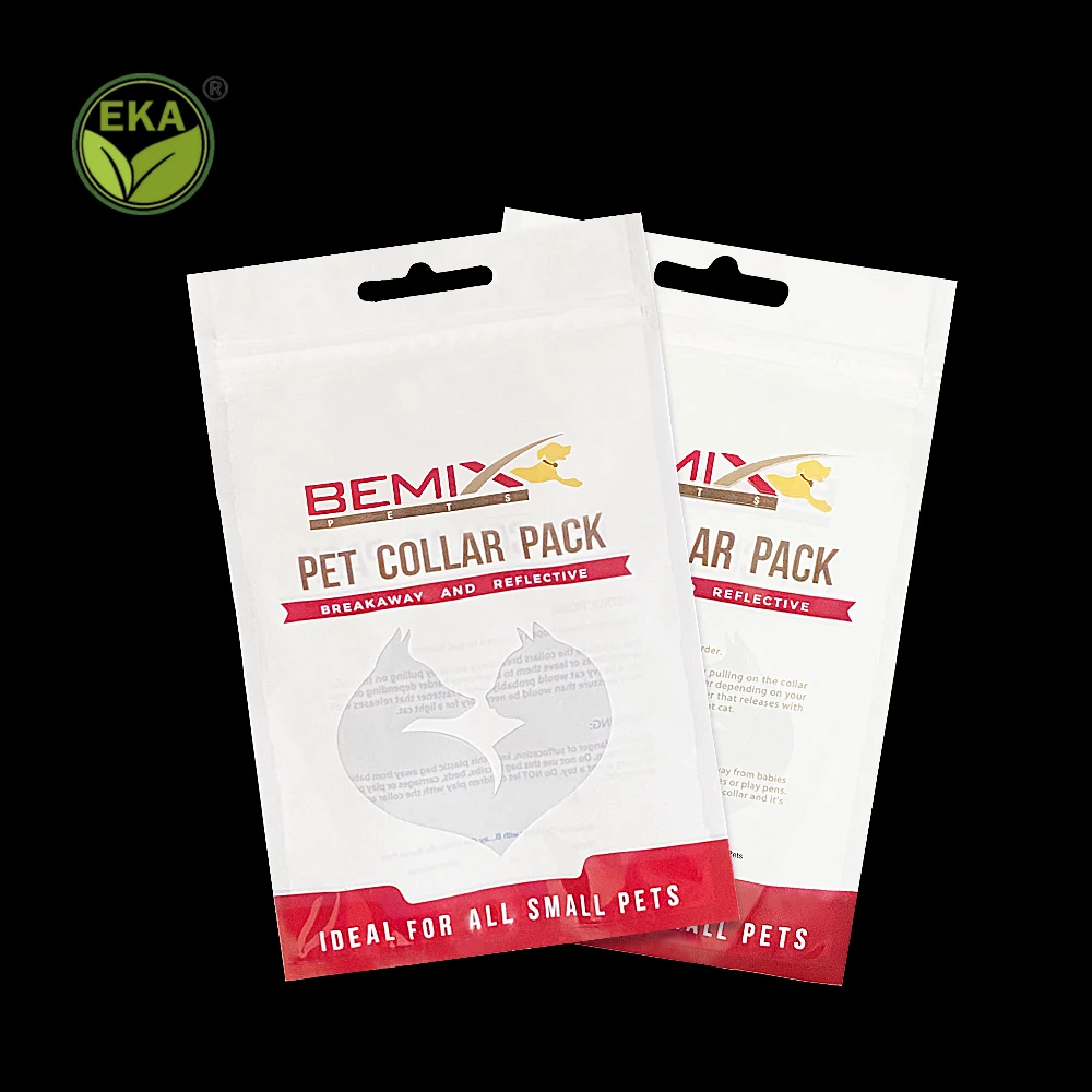 Customized Printed Label Bone Seal Zipper Underwear Storage Bag Grs Recyclable Material Clothing Socks Plastic Packaging Bag