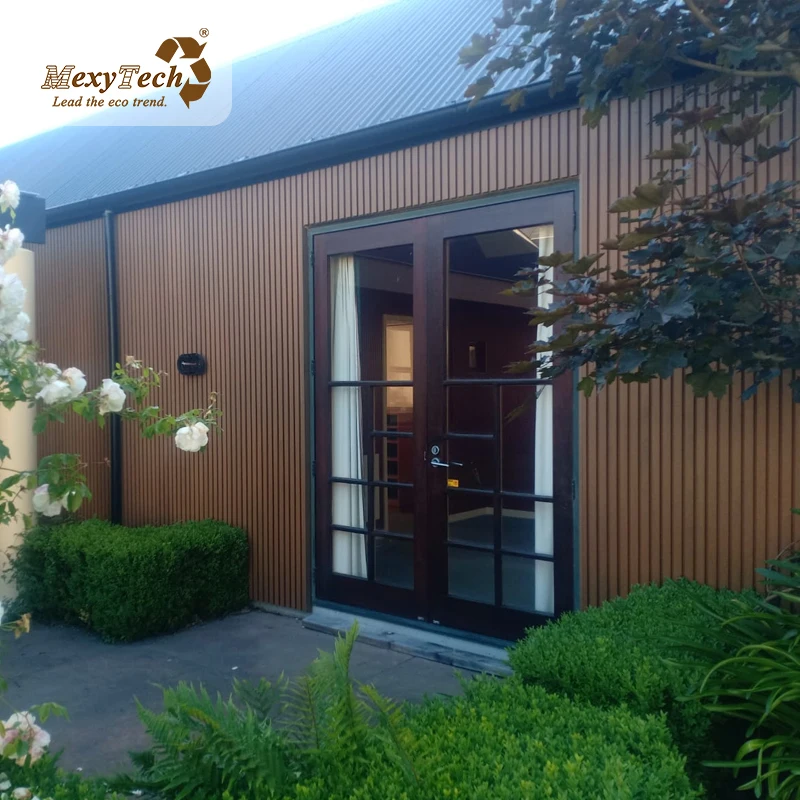 Low Maintenance Acoustic Insulation 3d Salt Outdoor Designs Wpc cladding exterior For Home Decoration