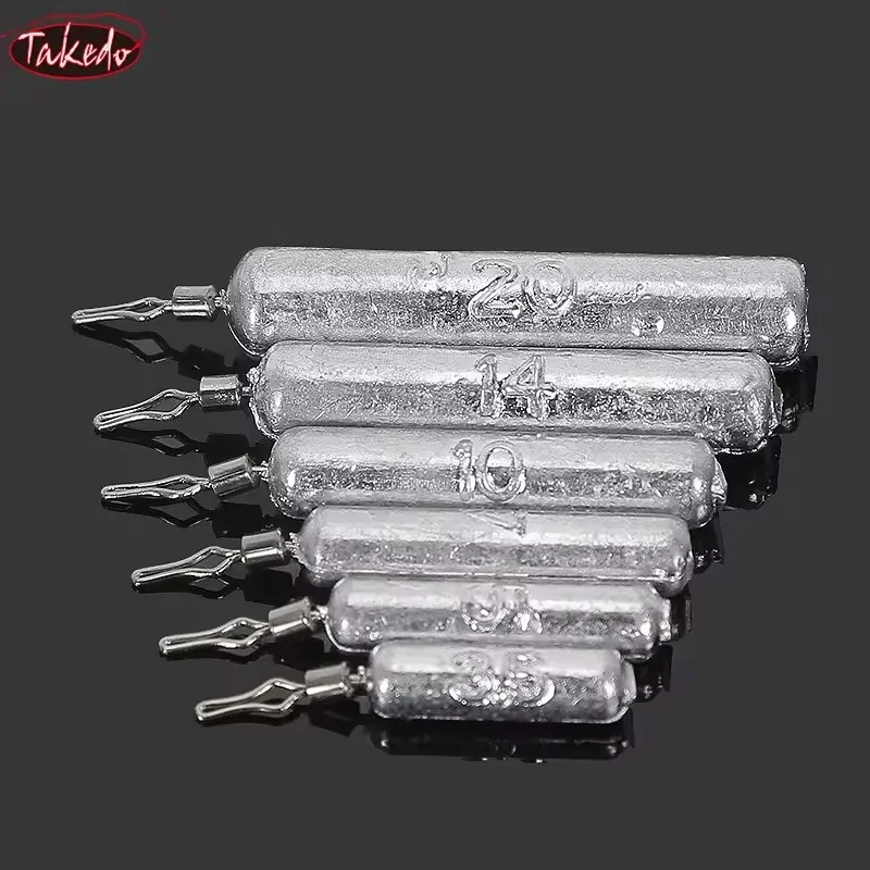 TAKEDO FD01 Fishing Lead Sinkers Weights 2.5g -20g Drop Shot Weights Freshwater Droplets Sinker Fishing Accessories For Bass