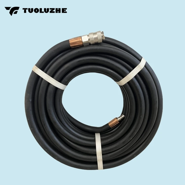 Low temperature and high pressure air gun barrel high pressure rubber hose
