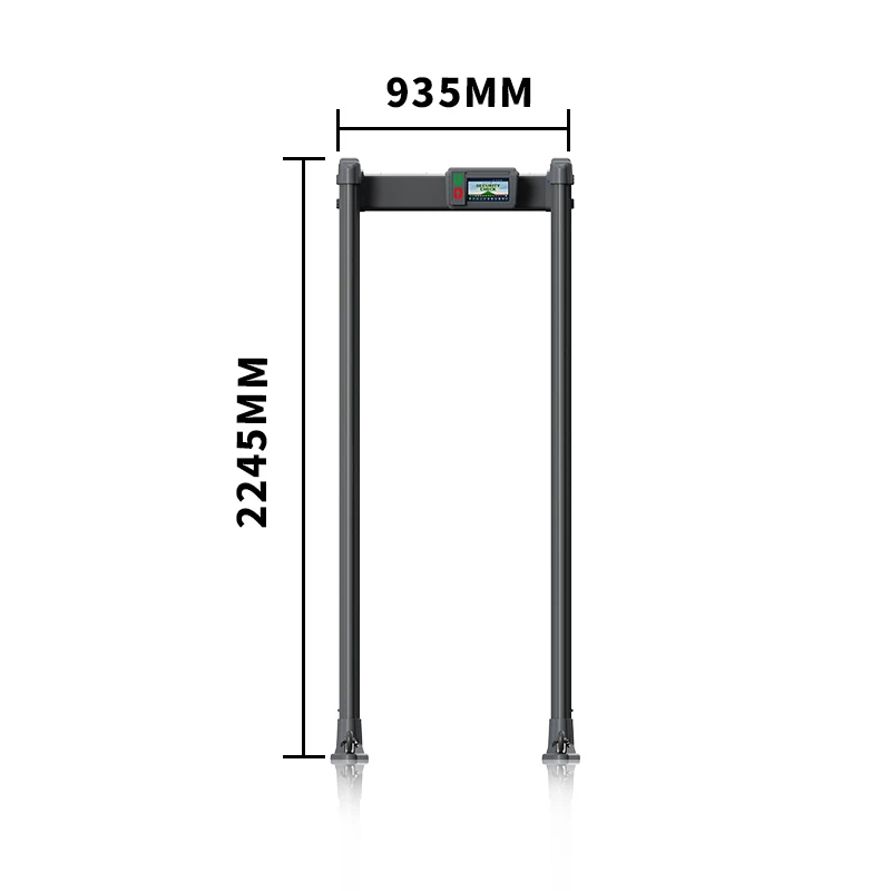 Factory Directly Multizone Full Body Scanner Door Type Metal  Walk Through Metal Detector