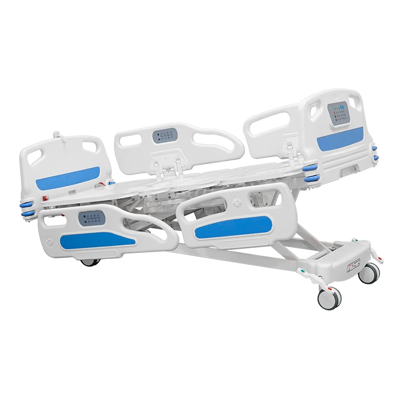 Wholesale Kareway D504PZR 5 Functions Cheap Hospital Electric Beds With 1Pcs S.S Iv Pole