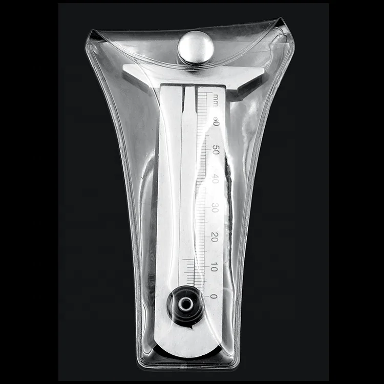 Stainless Steel Car Tyre Tire Tread Depth Gauge Meter Ruler Caliper Measuring Tool Moto Truck