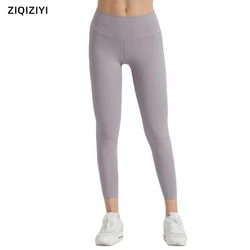Custom Logo Buttery Soft High Waisted Yoga Leggings Women Tight Pants For Athletic Running Leggings
