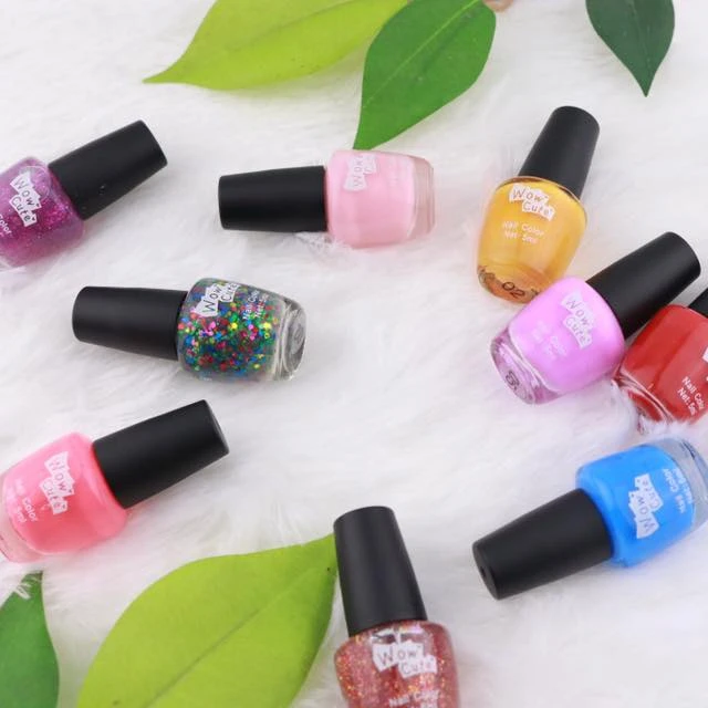 
OEM Garson private label kids nail polish non toxic water based peel off nail polish 