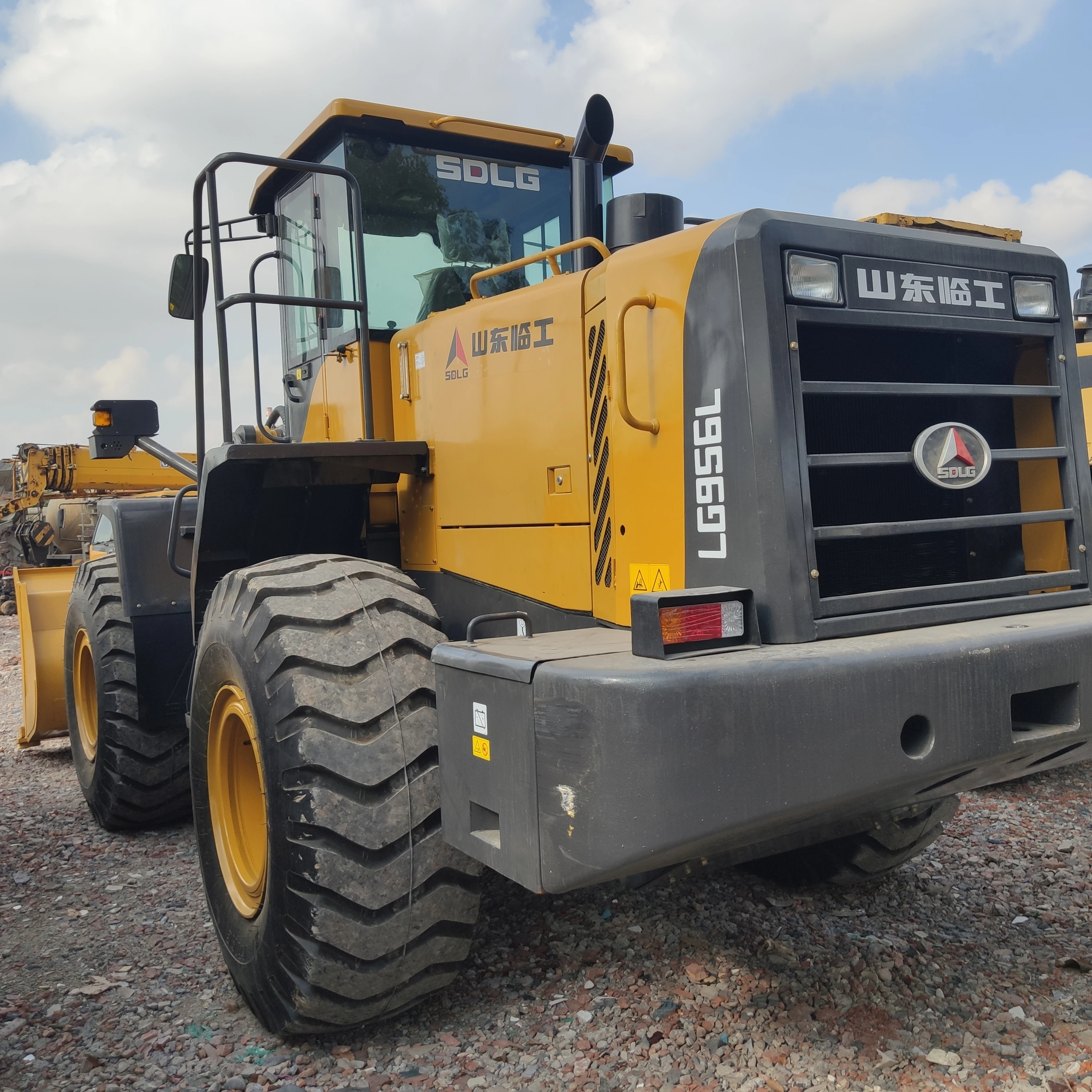 used wheel loader LG956L LG936L loading capacity 5 ton 3 ton big loader