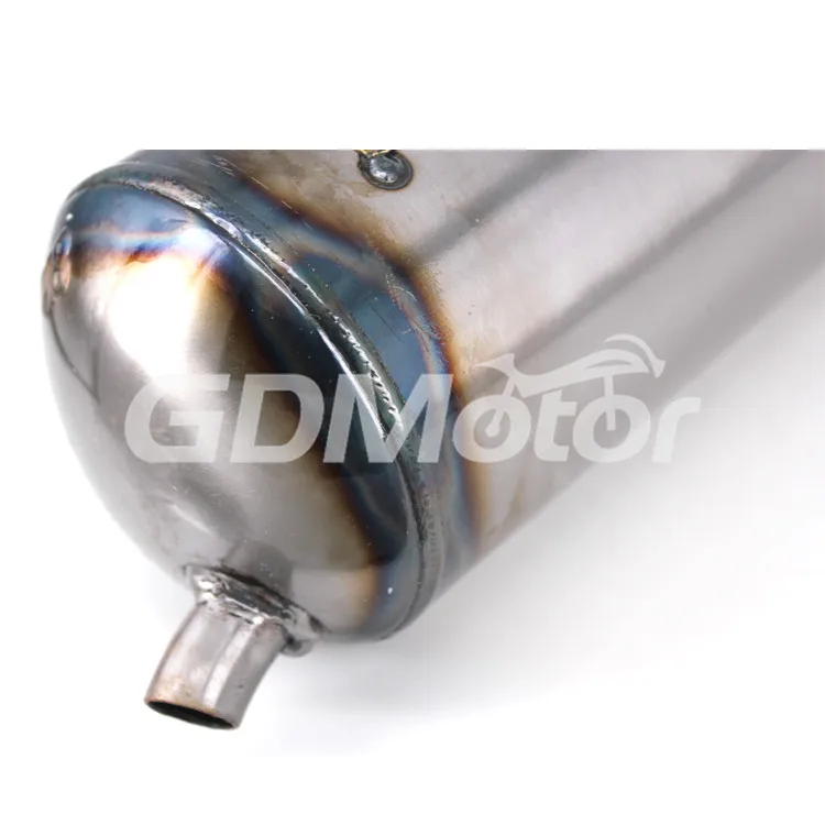 Odm мотоциклетный глушитель gy6 выхлопная система гоночного мотоцикла