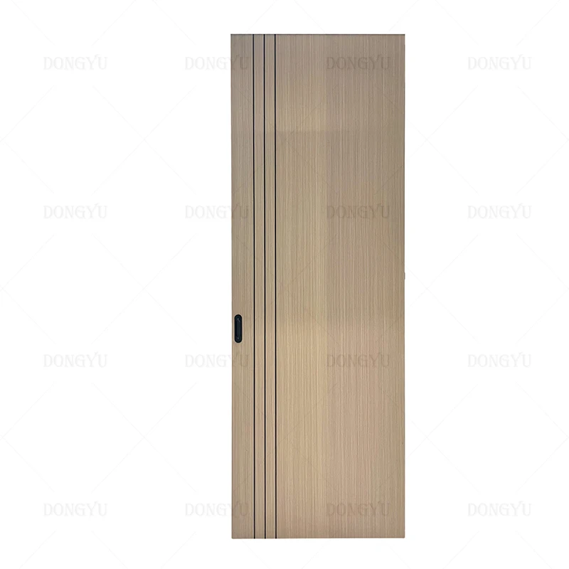 Dongyu fast delivery latest design room interior wood doors home wood slab door custom MDF wood door