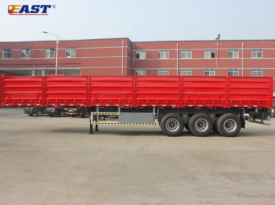 EAST 3 axles agricultural grain transporting trailer grain semi trailer
