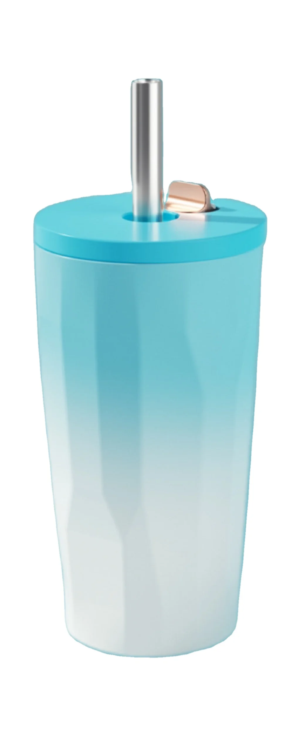 Wholesale Car cup With Retractable Straw Coffee Mug With Screw Lid Buckle