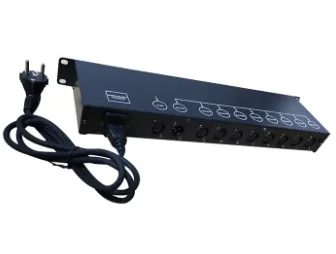 Сплиттер DMX усилитель сигнала 8-портовый сплиттер сценический аппарат для контроллера свадьбы/диджея/Вечеринки/дискотеки