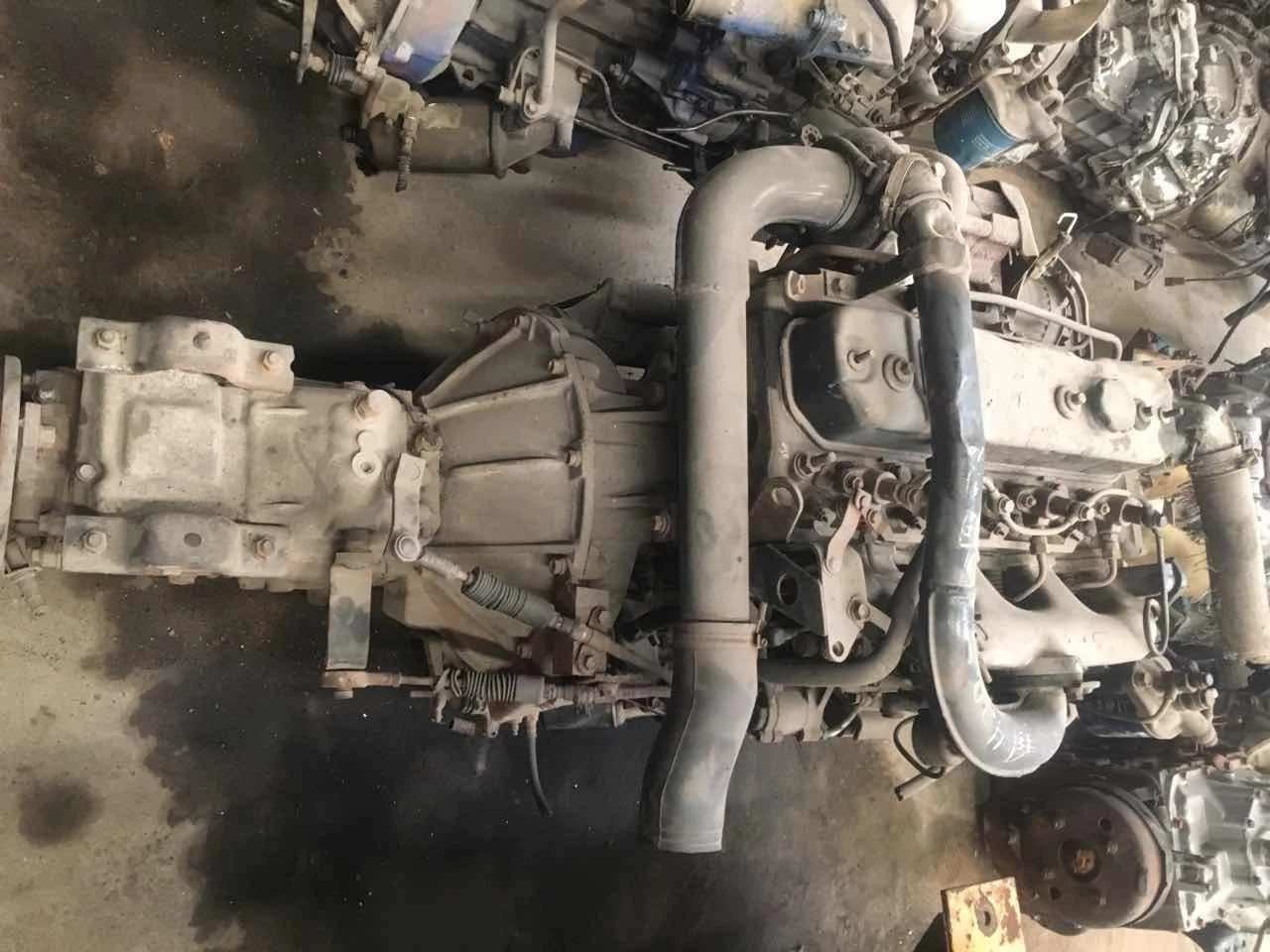 Used Japanese Car Engines Complete Engine 4BD1T  For Isuzu Excavator