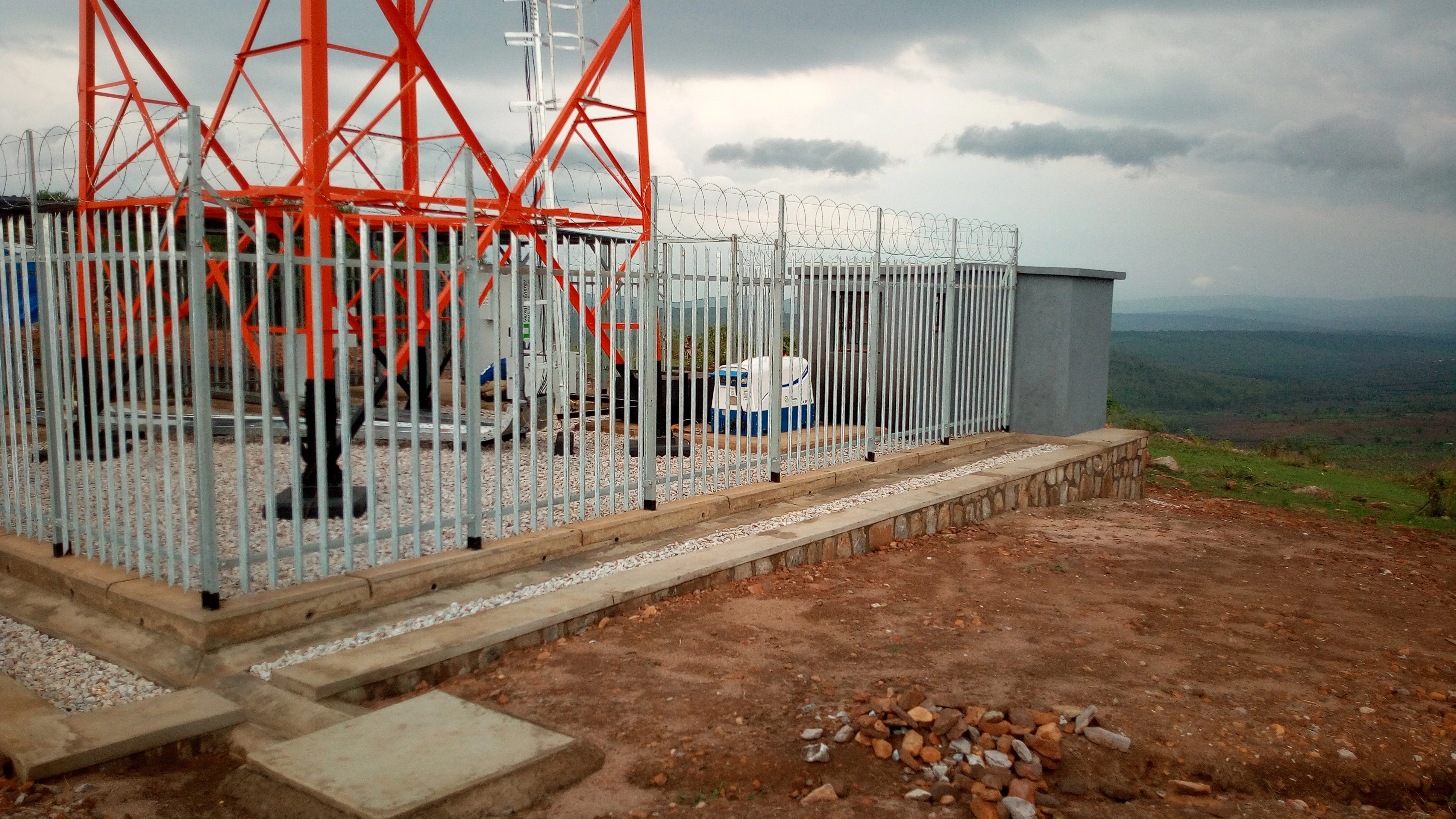 SST telecommunication lattice angular high steel towers