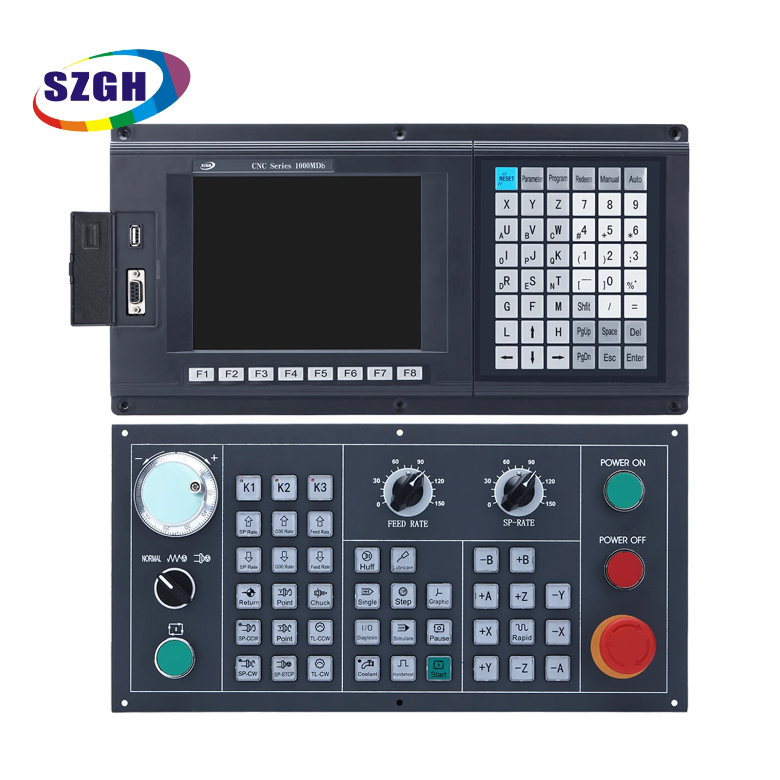 SZGH  cnc controller 1000MDb 5 axis system controller  kit  for  milling machine usb system as fanuc cnc controller