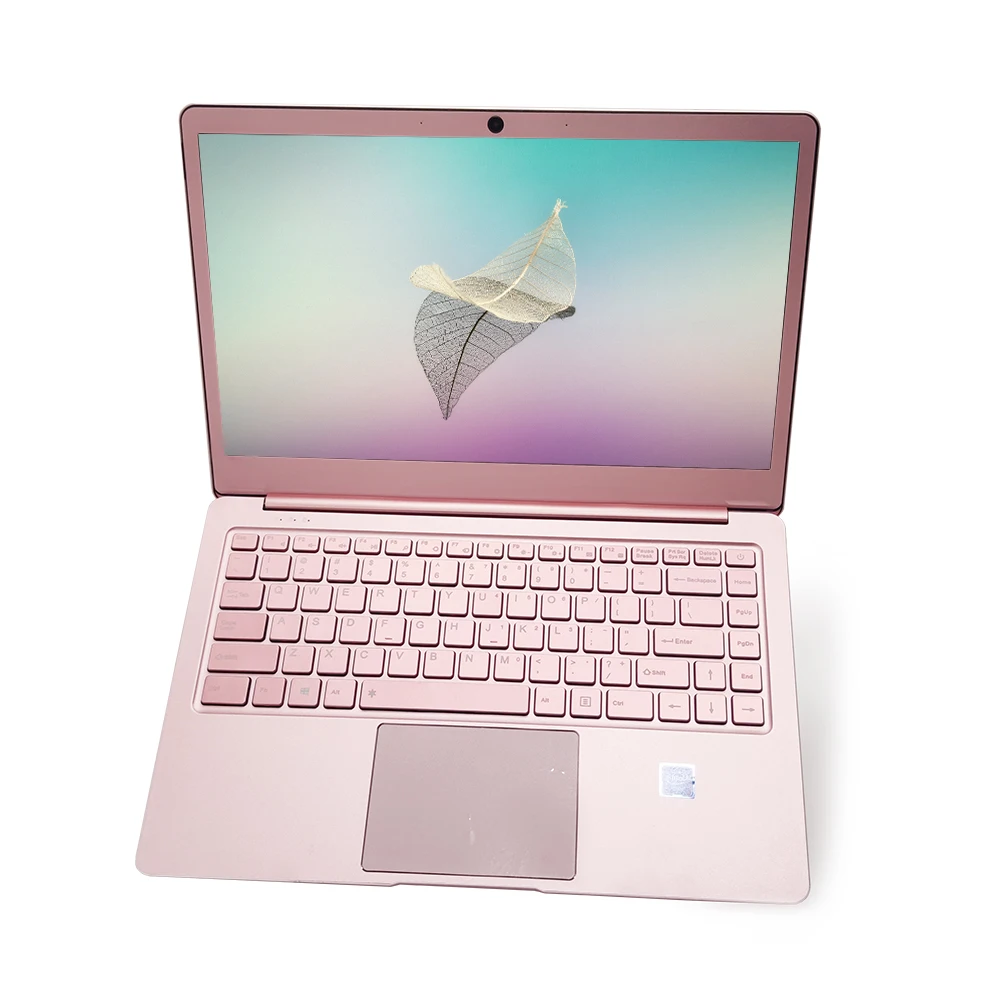 Wholesale 14 inch Cheap Pink Laptop DDR4 Ram 8GB SSD 256G Notebook Computer for Home&Office