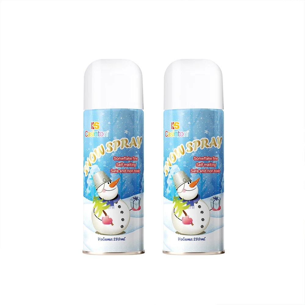 2024 Wholesale outdoor Party Foam Snow Spray White spray Carnival foam snowflake party products
