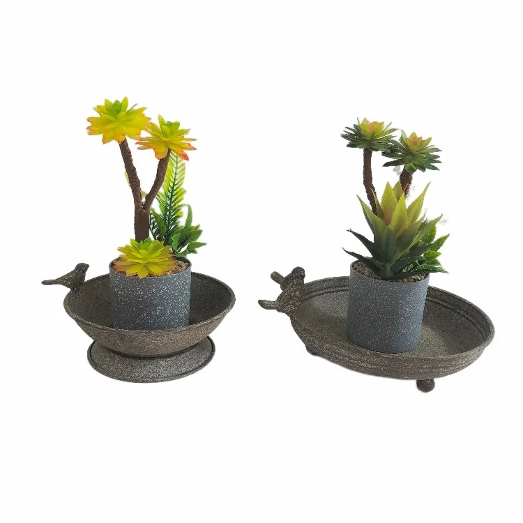 Antique Style Aluminum Bird Cages Perfect Metal Bird Feeder Water Dispenser Rustic Outdoor Garden Use Home Ornamental Pets