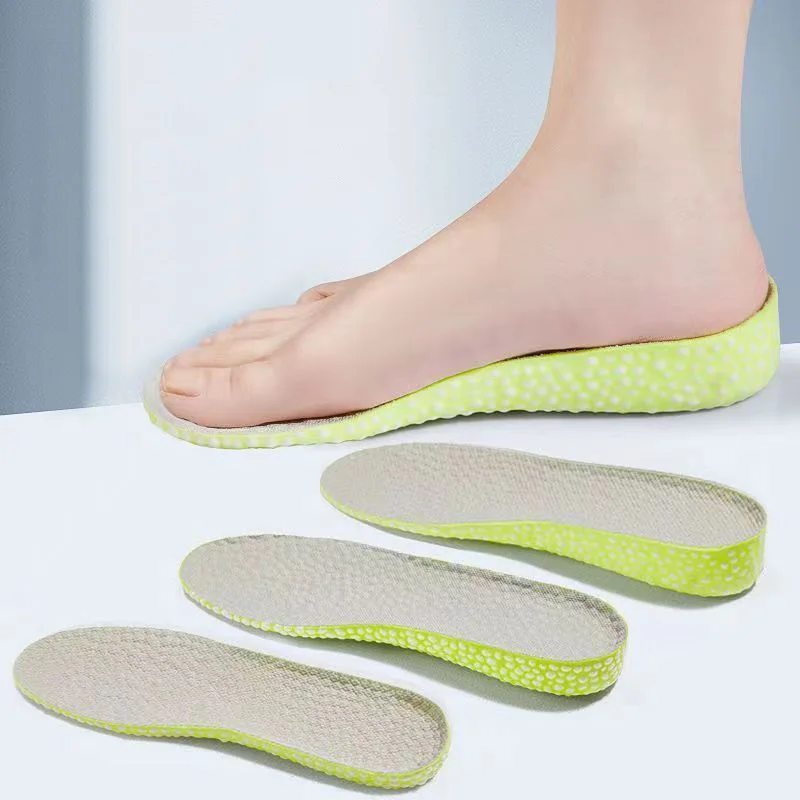 3 Layer Shoe Insole 1.5 cm Height Increase Insoles 7 cm Height Insole