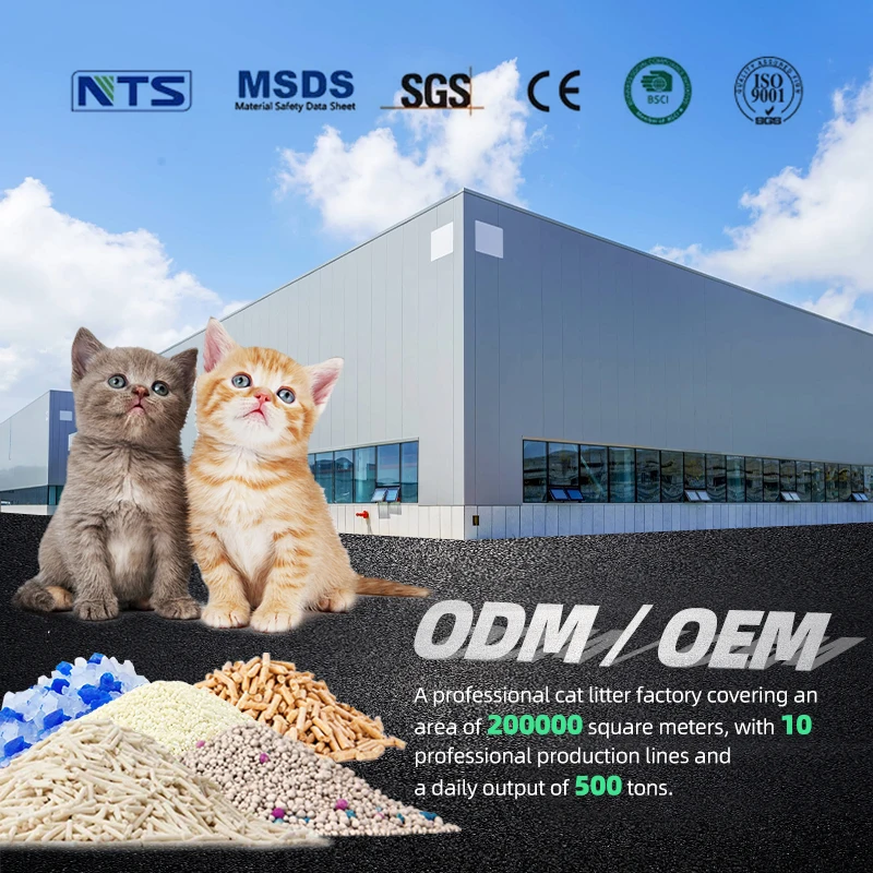 Заводская оптовая продажа OEM ODM измельченный тофу наполнитель для кошачьего туалета чистый аромат индивидуальный гигиенический песок кошек