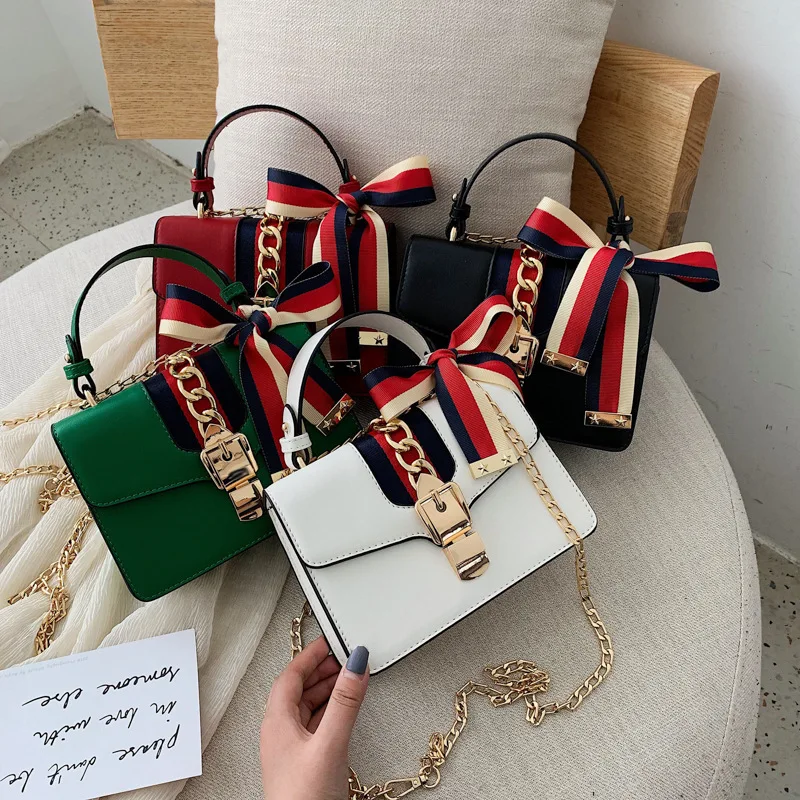 BM9901 New Designer Bag 2021 Navy Ladies Purse Handbags For Women Luxury Purse With Scarf Leather Designer Purses And Handbags