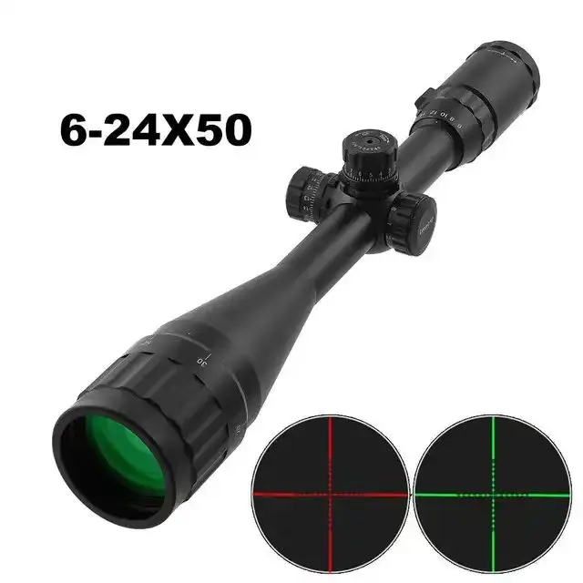 Suttener 6-24x50 охотничий оптический прицел телескоп ударопрочный первой Фокальной плоскости