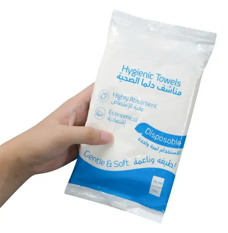 Wholesale disposable hair salon towel customizable one time used beauty towels for home