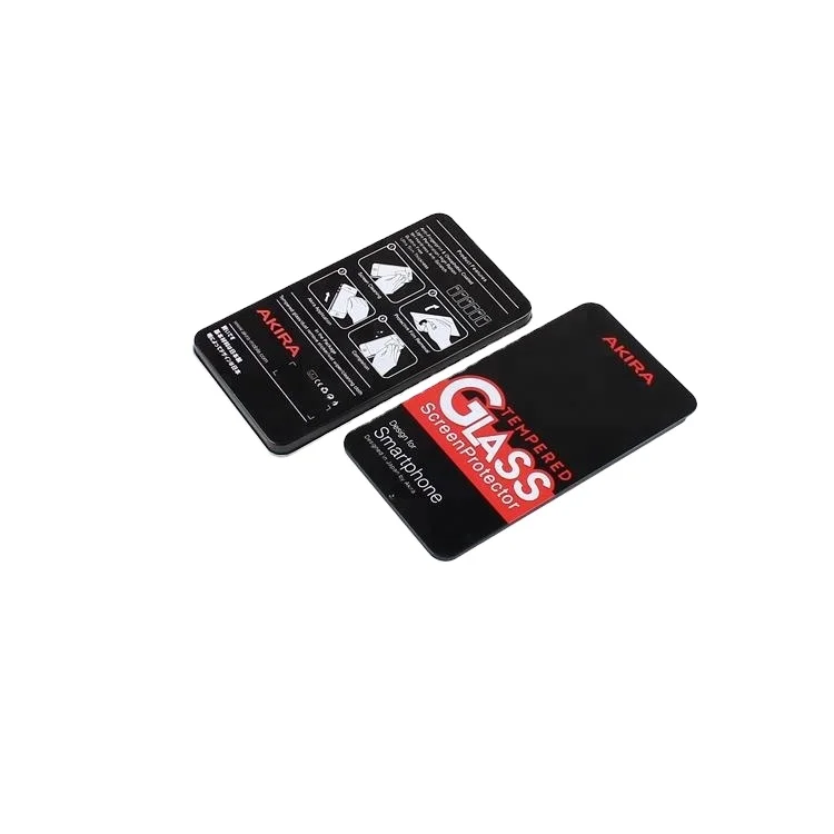 
Custom Design Hot Selling Tempered Glass Screen Protector Tin Box 